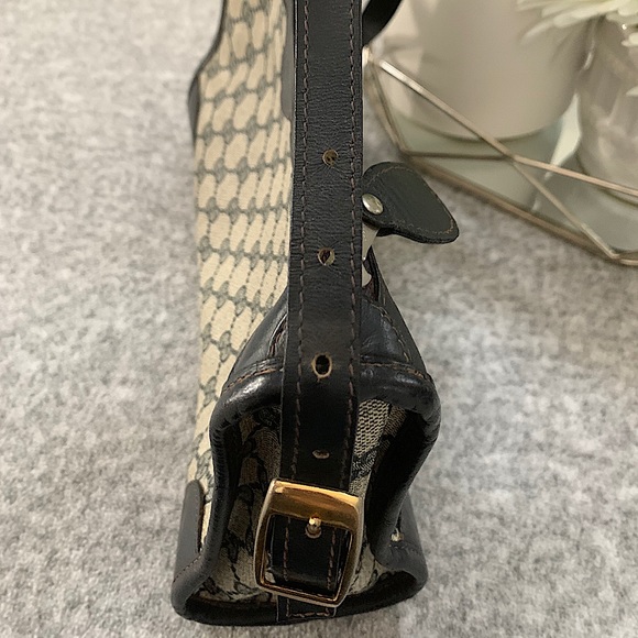 GUCCI Shoulder Bag vintage GG Supreme Navy blue - Picture 7 of 15